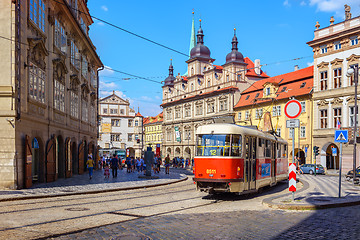 Image showing Tram on street