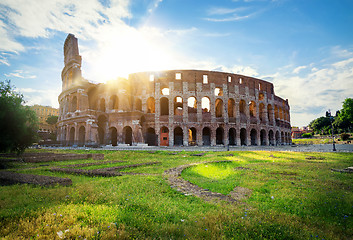 Image showing Coliseum in Rome