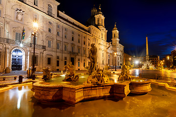 Image showing Piazza Navona in Rome