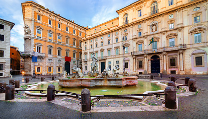 Image showing Piazza Navona in Italy