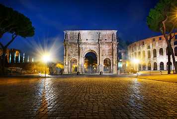 Image showing Arch of Constantine