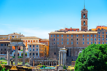 Image showing Ruins of Roman Forum 