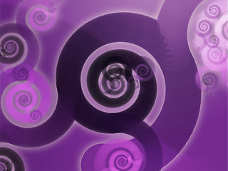 Image showing Swirly spirals