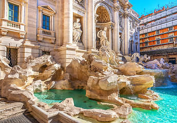 Image showing Fountain de Trevi