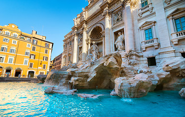 Image showing Trevi in Rome