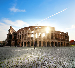 Image showing Colosseum in Rome