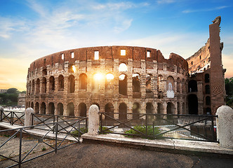 Image showing Old ancient colosseum