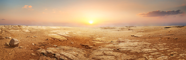 Image showing Sandy desert in Egypt