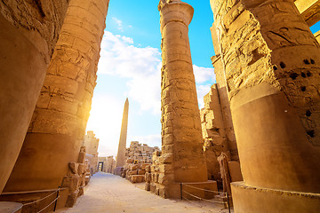 Image showing Luxor temple Karnak