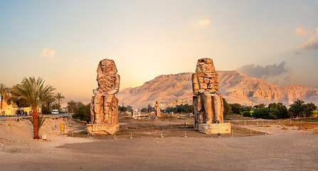 Image showing The Colossi of Memnon