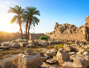 Image showing Ruins of Karnak Temple