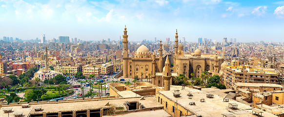 Image showing View of Mosque Sultan