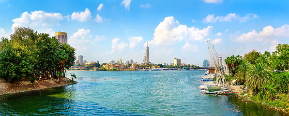 Image showing Nile and Cairo