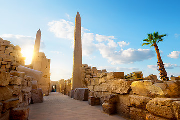 Image showing Luxor Karnak temple