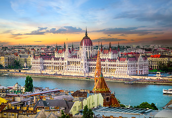 Image showing Landmarks in Budapest