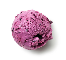Image showing ice cream ball