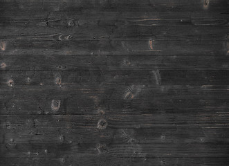 Image showing black wood background