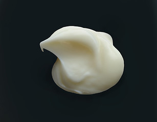 Image showing white cosmetic cream