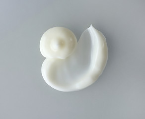 Image showing white cosmetic cream