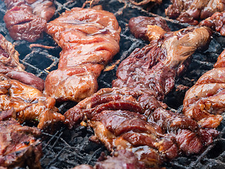 Image showing Beef barbecue in Malaysia