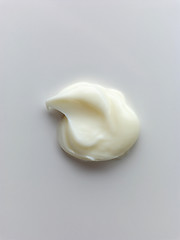 Image showing white cosmetic cream