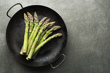 Image showing Asparagus meal