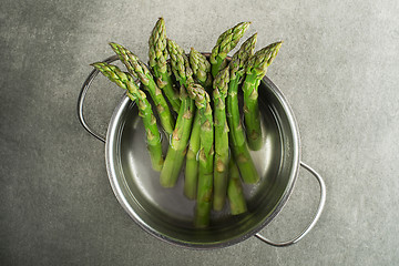 Image showing Asparagus meal