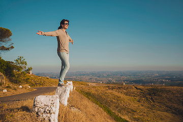 Image showing Enjoying the nature