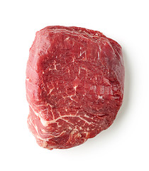 Image showing fresh raw beef fillet steak meat