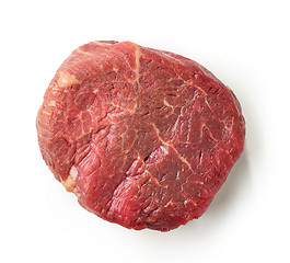 Image showing fresh raw beef fillet steak meat