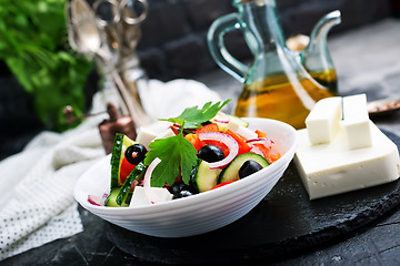 Image showing greek salad