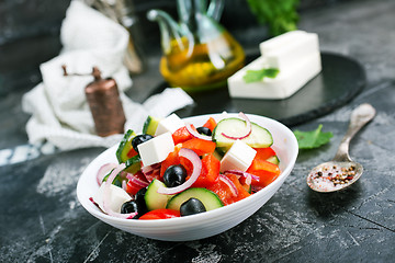 Image showing greek salad