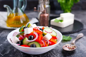 Image showing greek salad