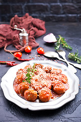 Image showing meatballs