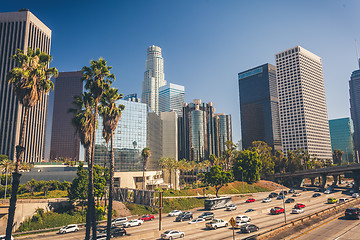 Image showing Los Angeles downtown