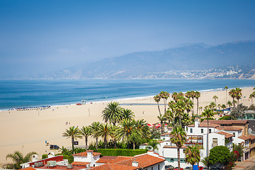 Image showing Ocean view in Santa Monica