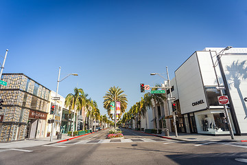 Image showing Rodeo Drive shops