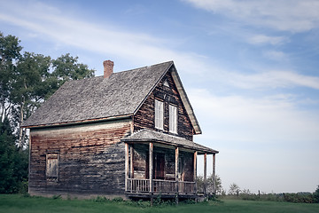 Image showing Old abandoned country house