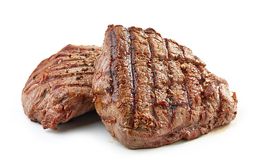 Image showing grilled beef fillet steak meat