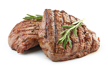 Image showing grilled beef fillet steak meat