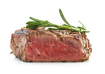 Image showing grilled beef fillet steak meat