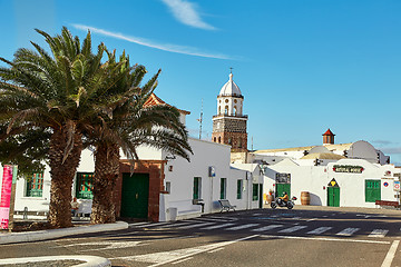 Image showing Teguise town, Lanzarote Island, Spain