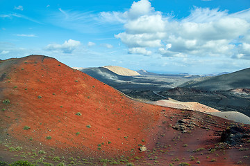 Image showing Volcano of Lanzarote Island, Spain