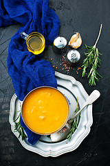 Image showing pumpkin soup