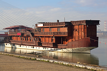 Image showing Ship Sava River