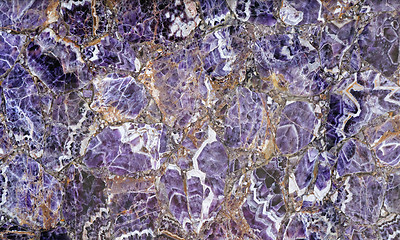 Image showing Purple Marble Stone
