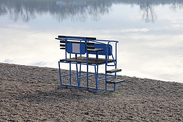 Image showing Lifeguard Tower