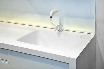 Image showing White Sink