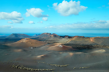 Image showing Volcano of Lanzarote Island, Spain