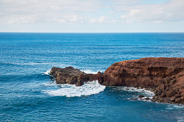 Image showing waves of Atlantic ocean